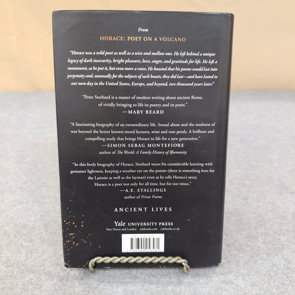 Horace Poet on a Volcano Peter Stothard Yale University Press Hardcover 2025 - Picture 2 of 4